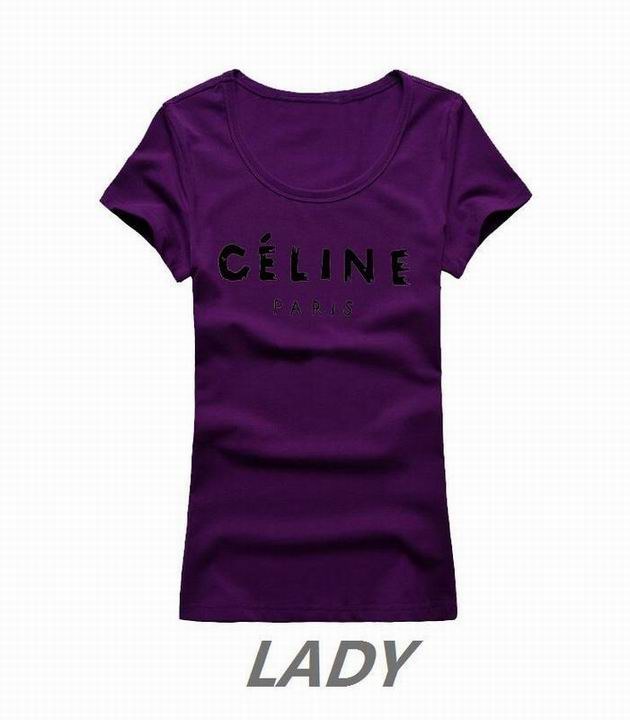 Celine short round collar T woman S-XL-003